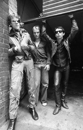 Da esquerda para a direita, Copeland, Sting e Padovani, a formação original do Police