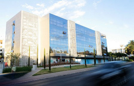 A sede do Conselho Nacional de Justiça, em Brasília